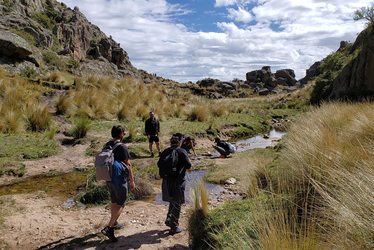 Una excursión a Los Gigantes en familia. Foto: Florencia Vigilante