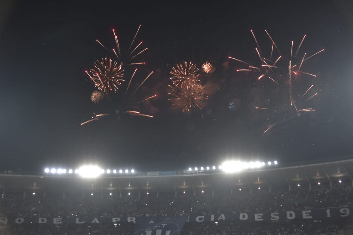Talleres en su debut en Copa Libertadores. (Facundo Luque / La Voz).