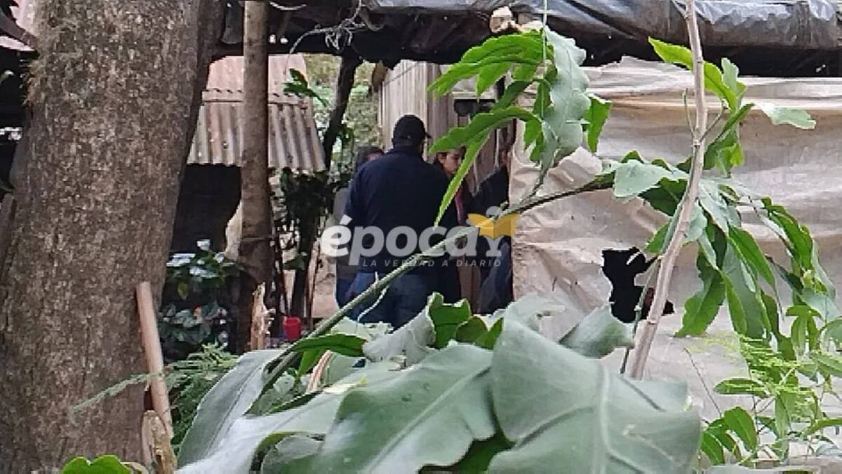 Rastrillajes en cercanías de la casa de la abuela de Loan. (Diario Época)