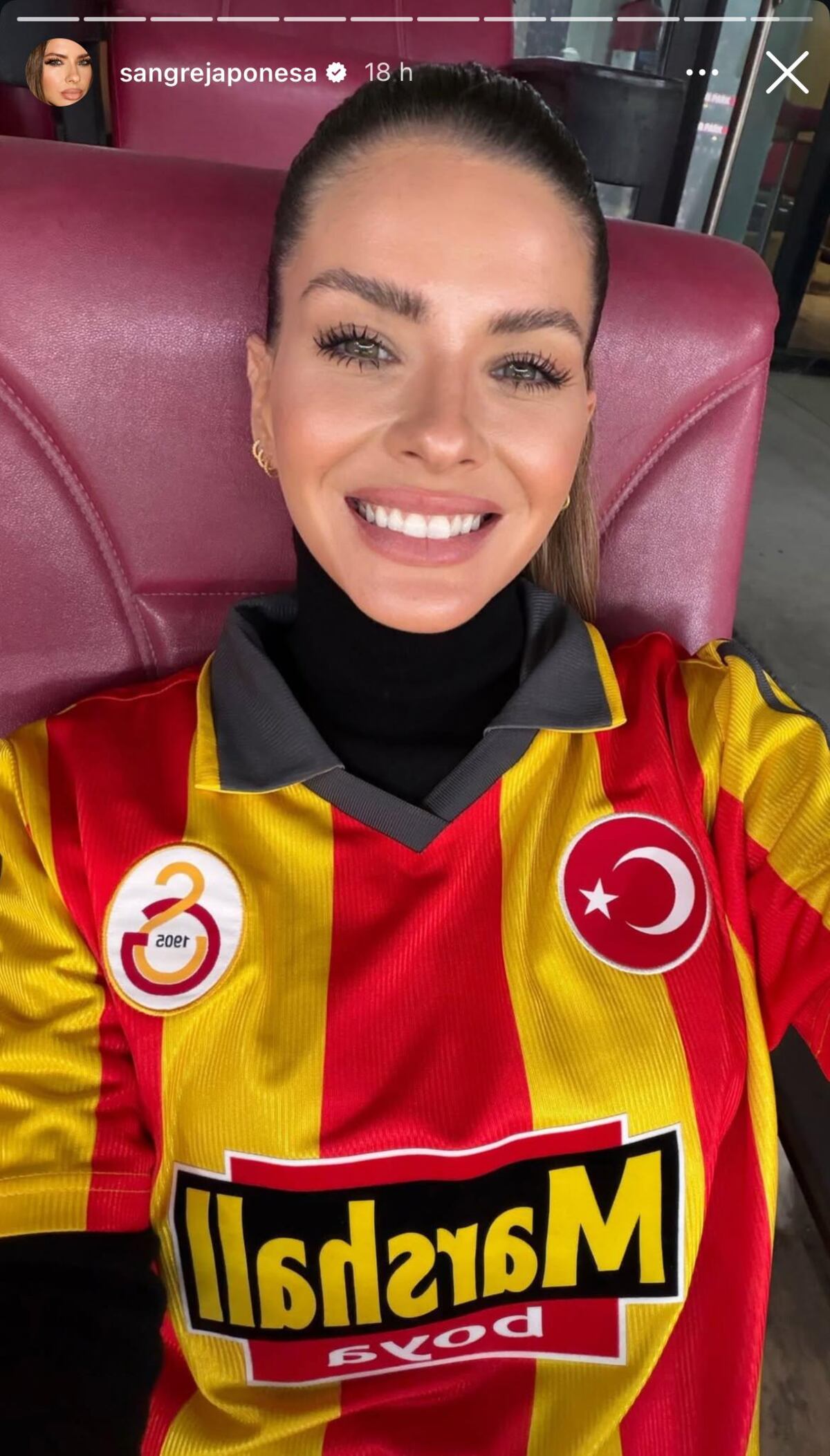 China Suárez festejó el gol de Mauro Icardi en sus 100 partidos con el Galatasaray: qué dijo el jugador (Captura de pantalla)