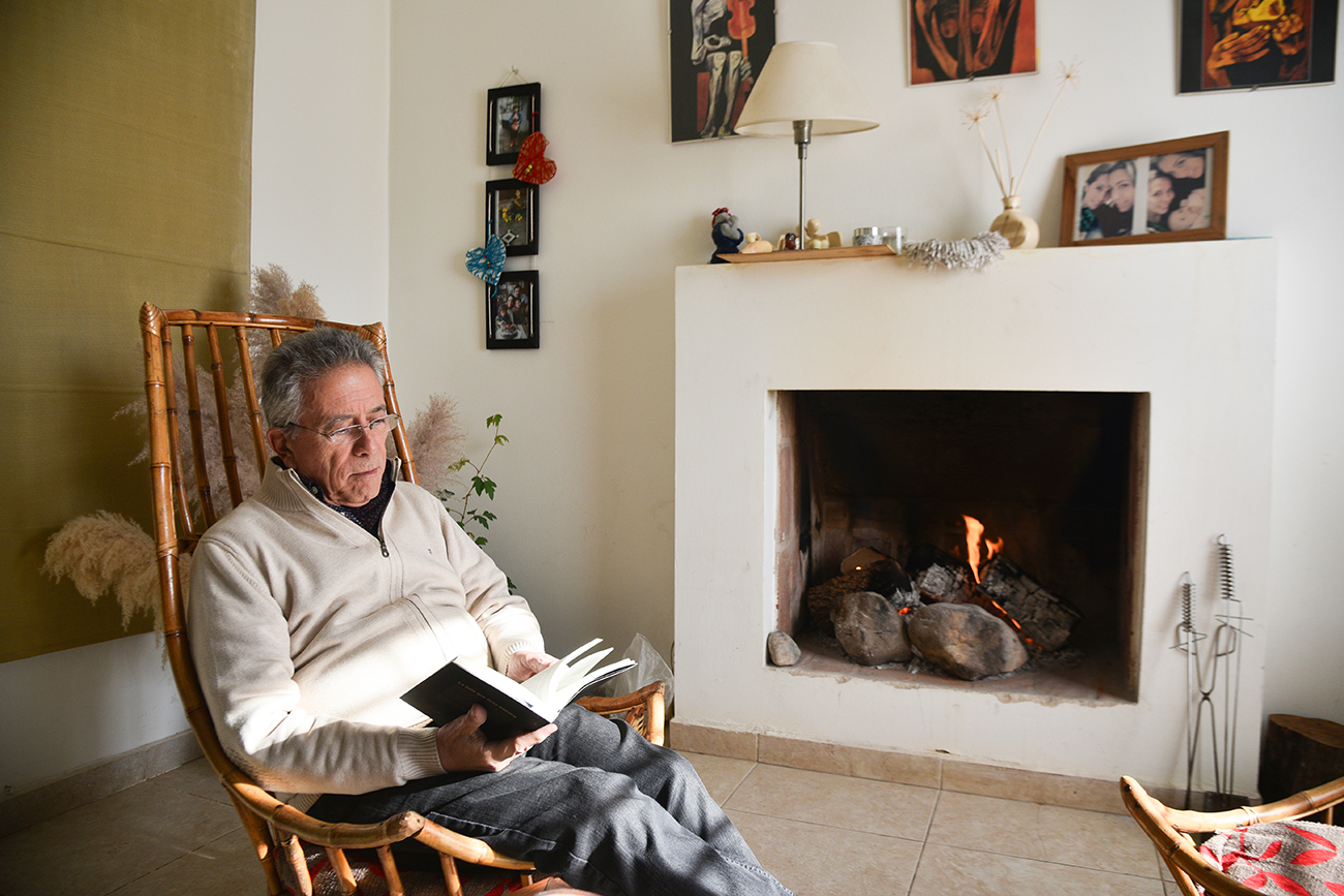 Fernando López, escritor. (Pedro Castillo / La Voz)