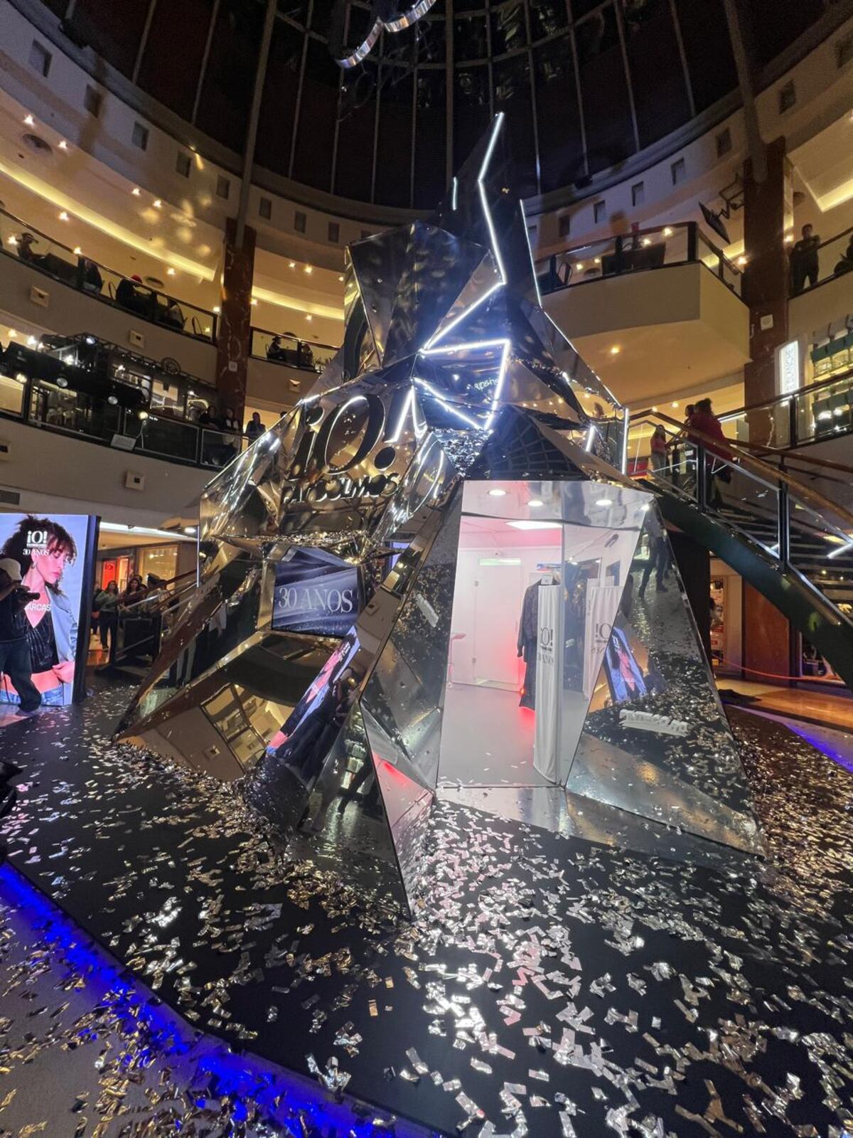 Patio Olmos cumplió 30 años e instaló una tienda pop-up. Foto: La Voz.