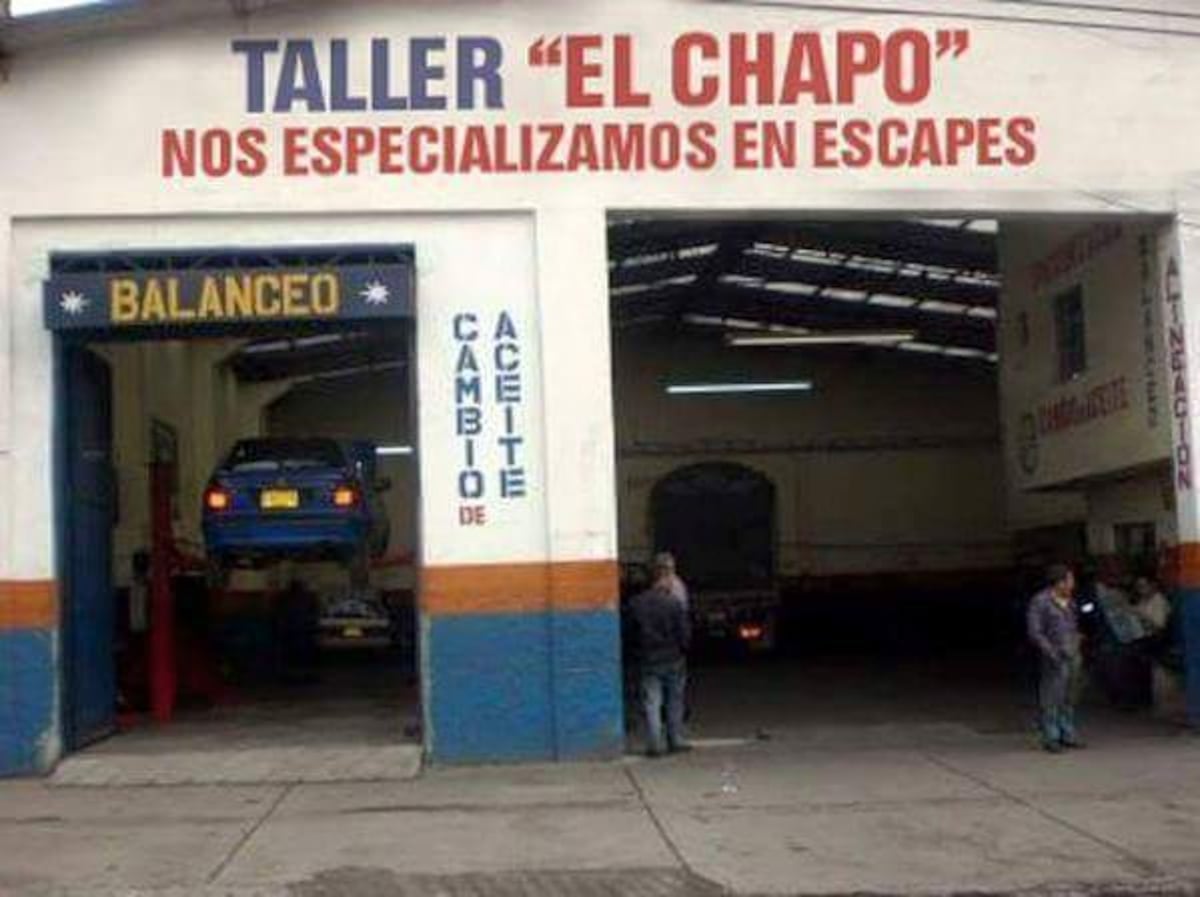 Nombres desopilantes de comercios argentinos.