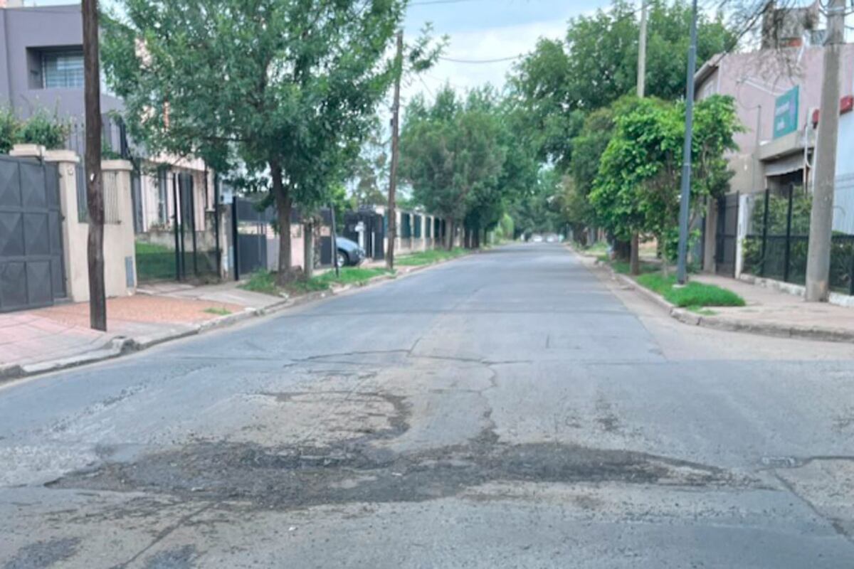 Baches y pozos con agua podrida llevan años sin ser solucionados por la Municipalidad. (La Voz)