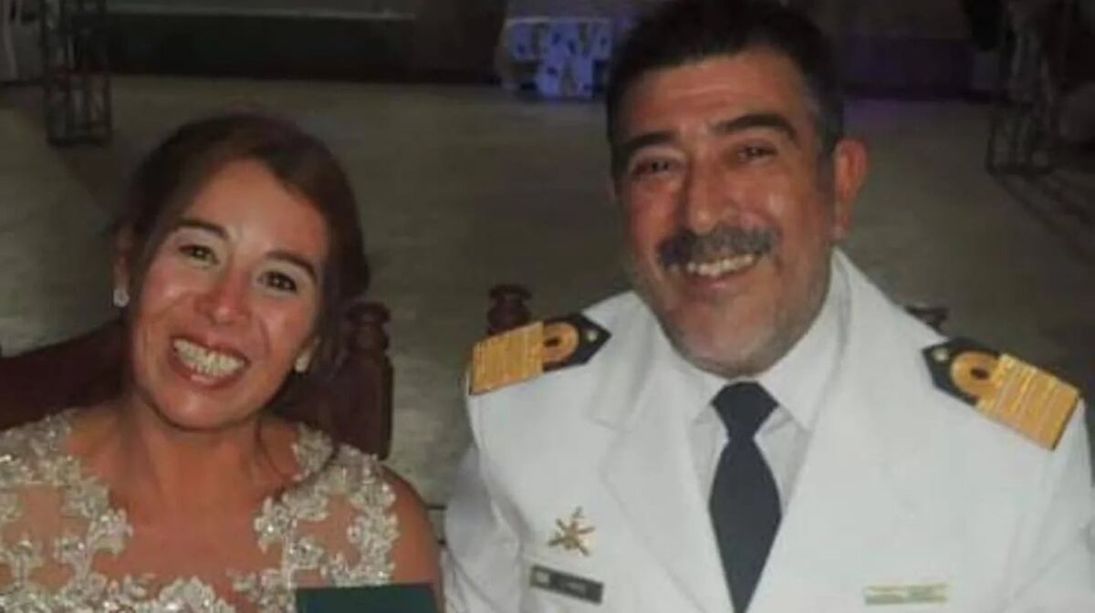 Maria Victoria Caillava y Carlos Pérez. Foto: Facebook.