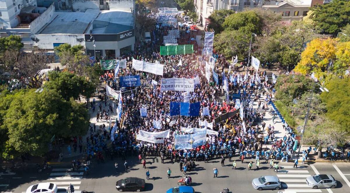 La CGT se moviliza este miércoles para protestar contra el Gobierno.