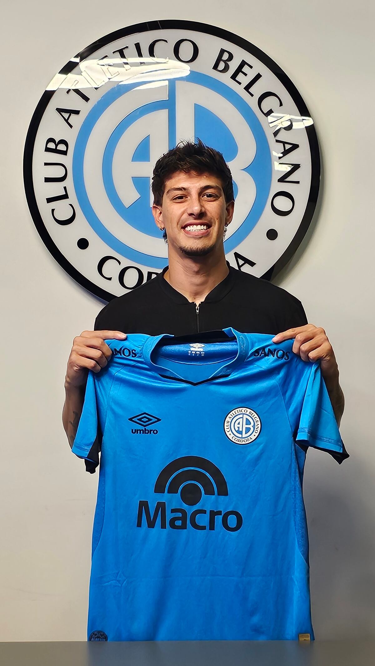 Emiliano Rigoni es nuevo jugador de Belgrano. (Prensa Belgrano)