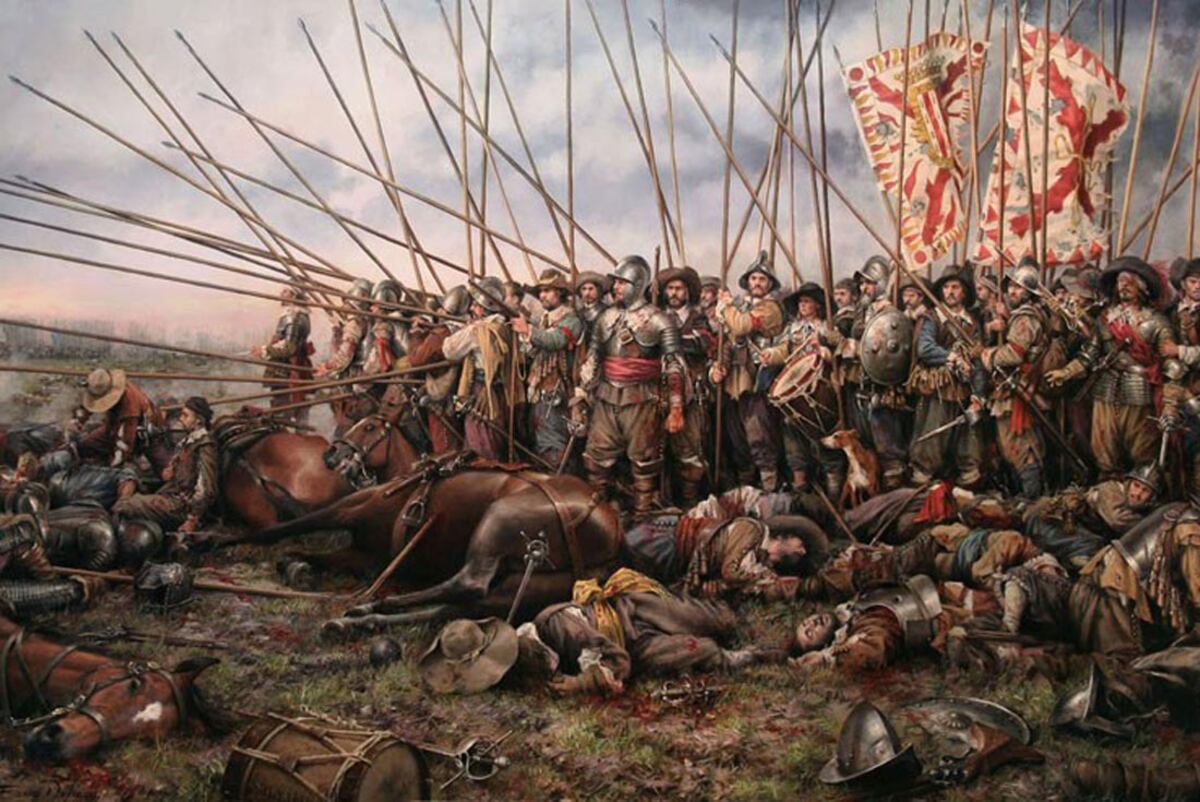 Un cuadro que representa la Guerra de los 30 Años. (Wikimedia Commons)