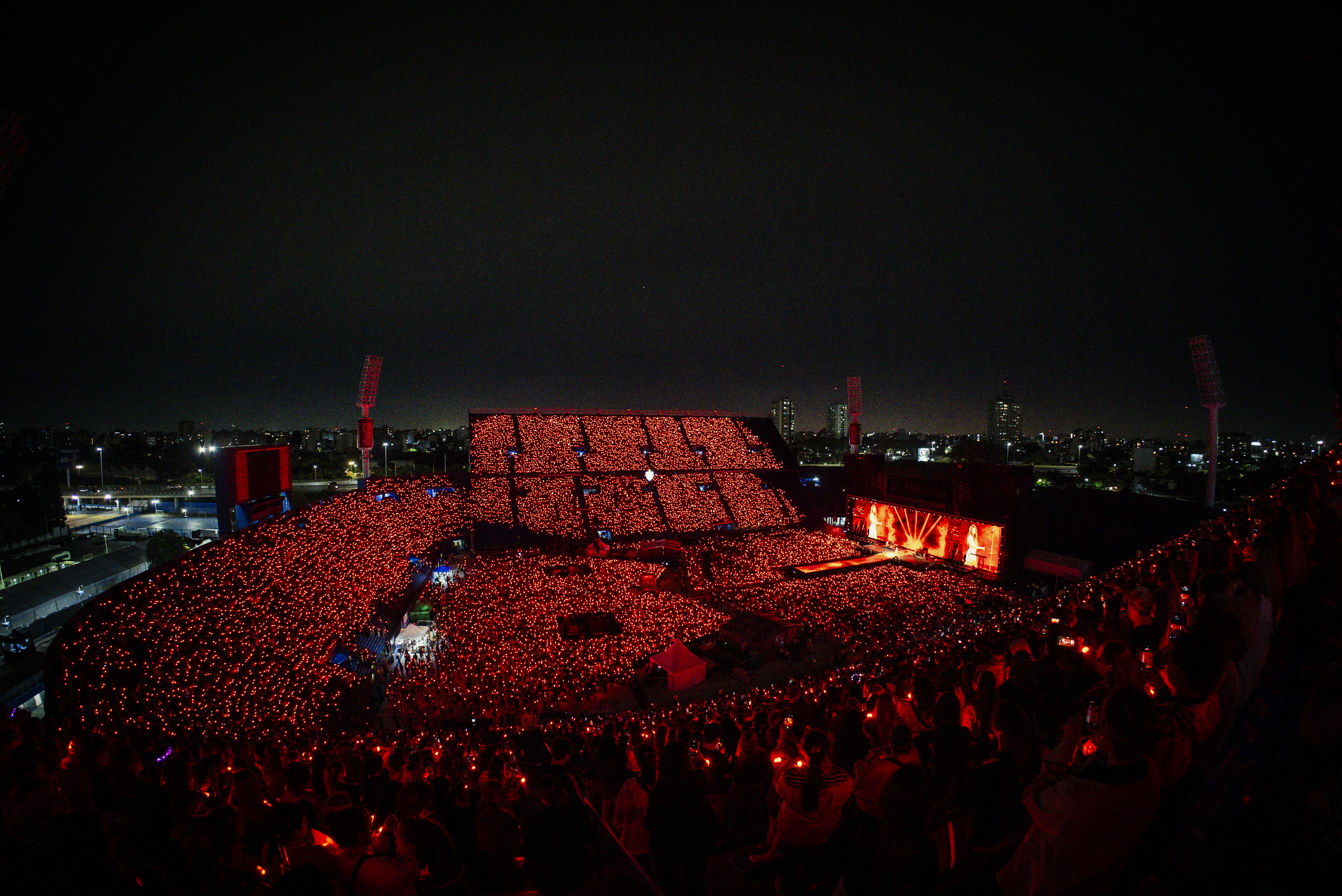 Shakira en Vélez, 2025. (Fénix Entertainment/ Simón Canedo)