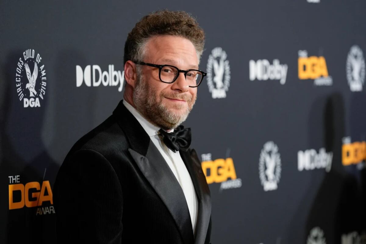 Por "The Studio", Seth Rogen fue premiado por el Sindicato de Directores. (AP)