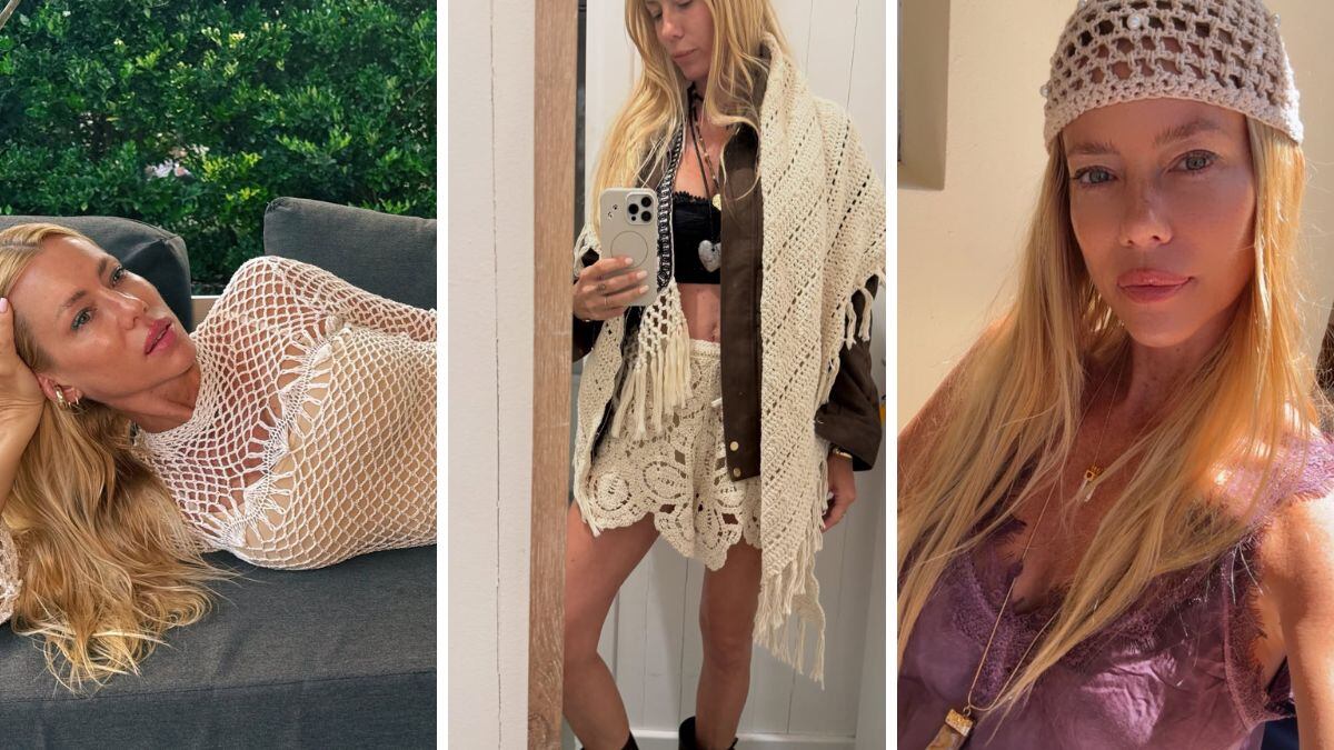 La modelo mostró 3 propuestas de looks con crochet para llevar este verano.