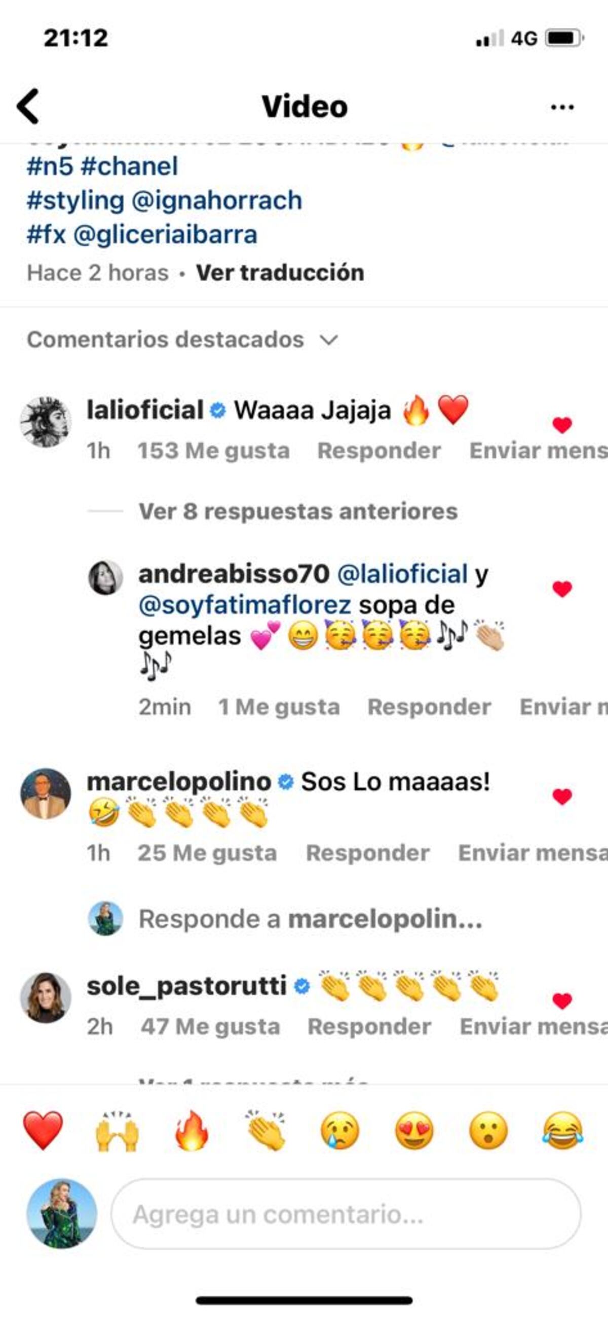 La reacción de Lali y Soledad Pastorutti a la imitación de Fátima Flórez.