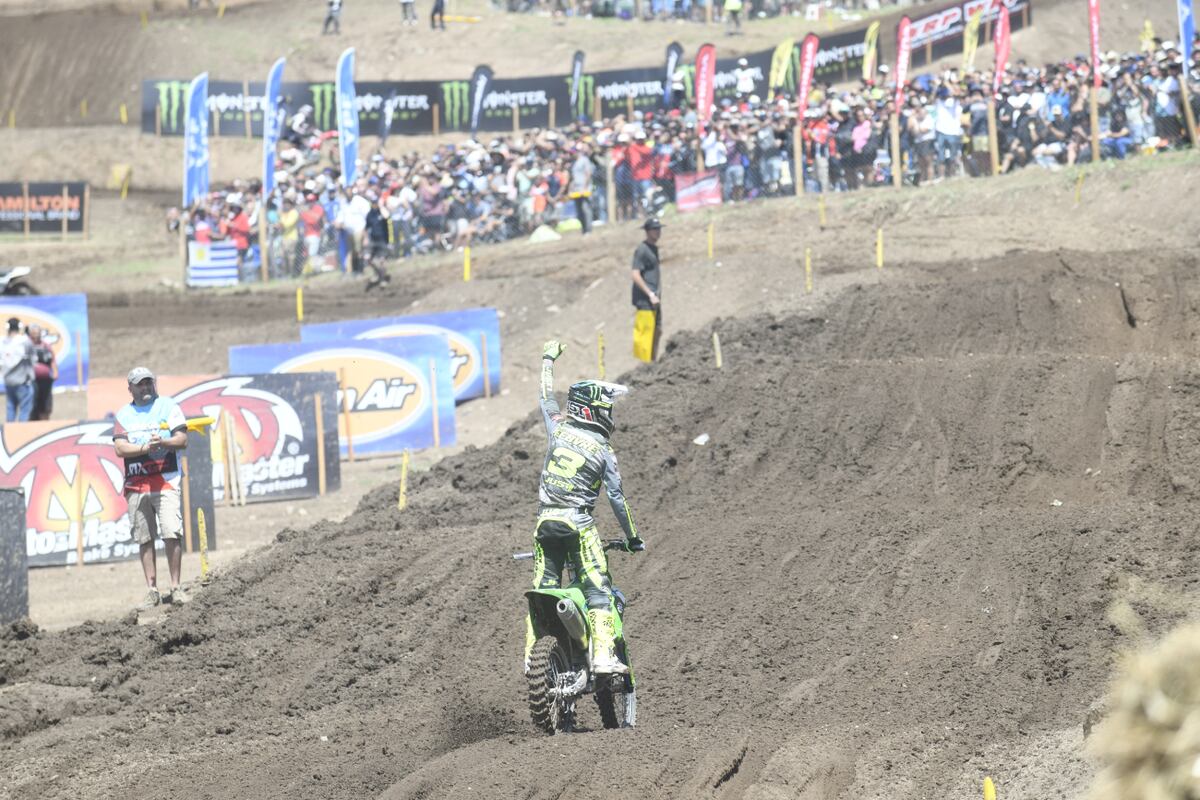 El Infinito Race Track vibra este domingo con las finales del Mundial de motocross en Córdoba. (Ramiro Pereyra / La Voz)