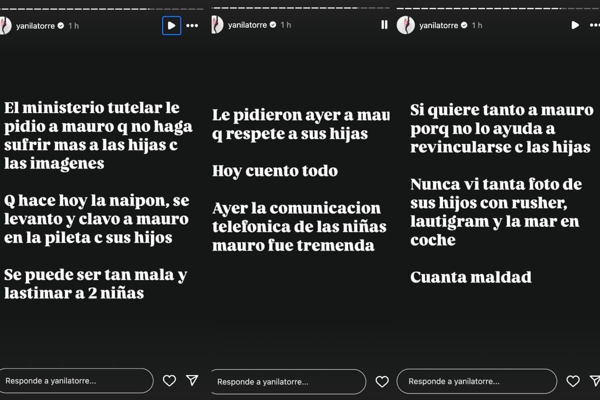 La respuesta de Yanina Latorre a la China Suáres. (Foto: Captura de pantalla)