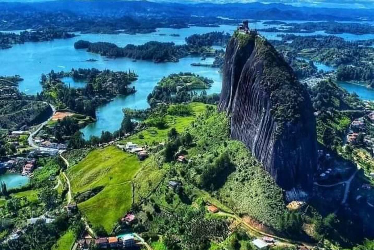 El Peñol de Guatapé, Antioquía. (Foto: Turismo Guatapé)