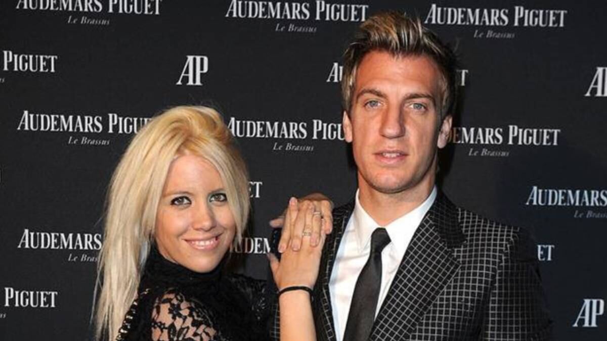 Wanda Nara y su exmarido, Maxi López.