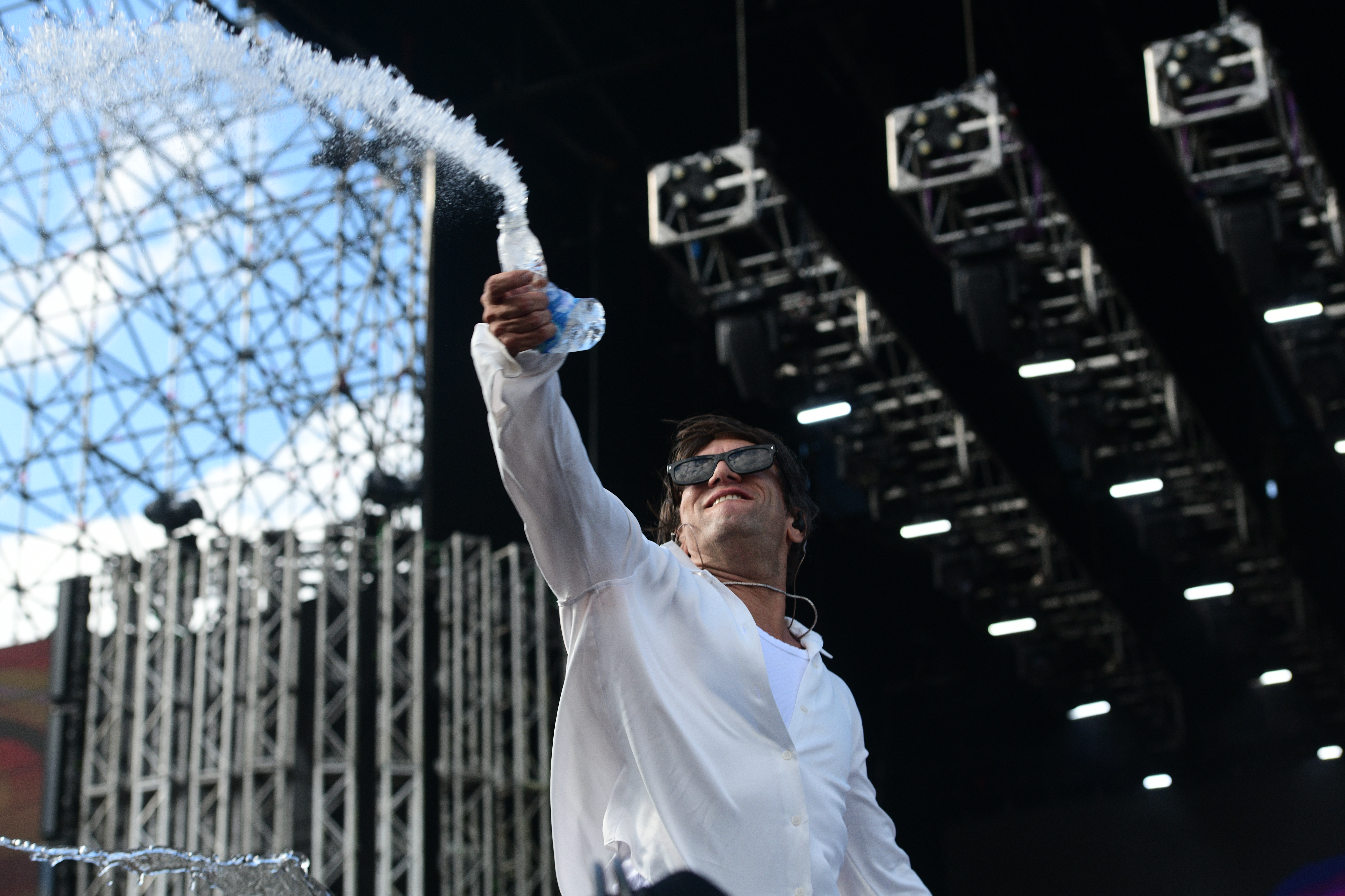 Joaquín Levinton de Turf durante el Cosquin Rock 2026 (Javier Ferreyra / La Voz)
