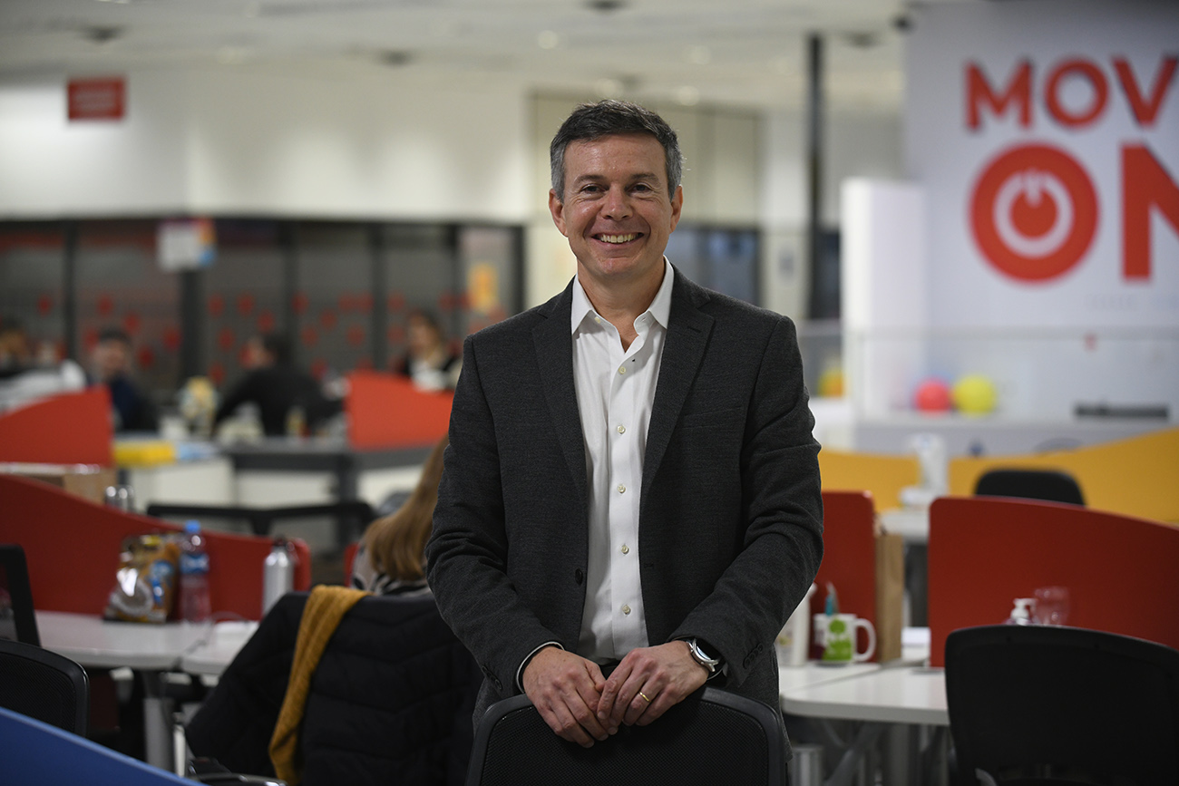 “Hace 10 años nos enfocamos en la sustentabilidad. Logramos múltiples impactos positivos, como reducir 33% en consumo energético en cinco años”, destaca Ramón Quagliata, CEO del Grupo Libertad. (Ramiro Pereyra /La Voz)