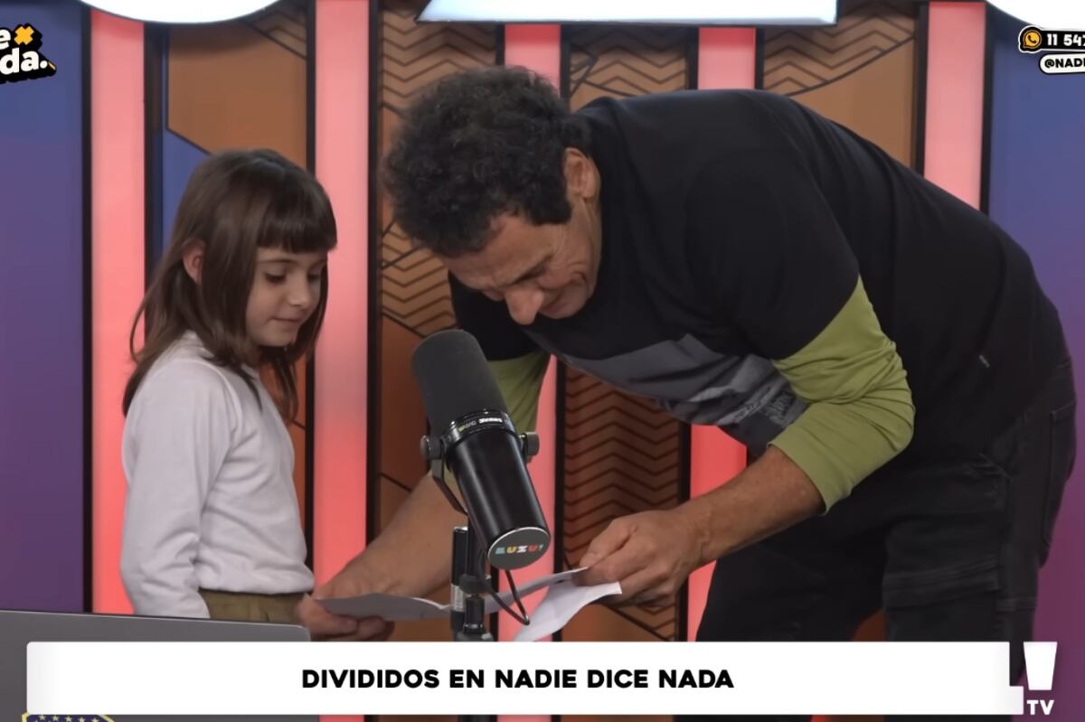 Kaia, la fanática de Divididos. (Captura)