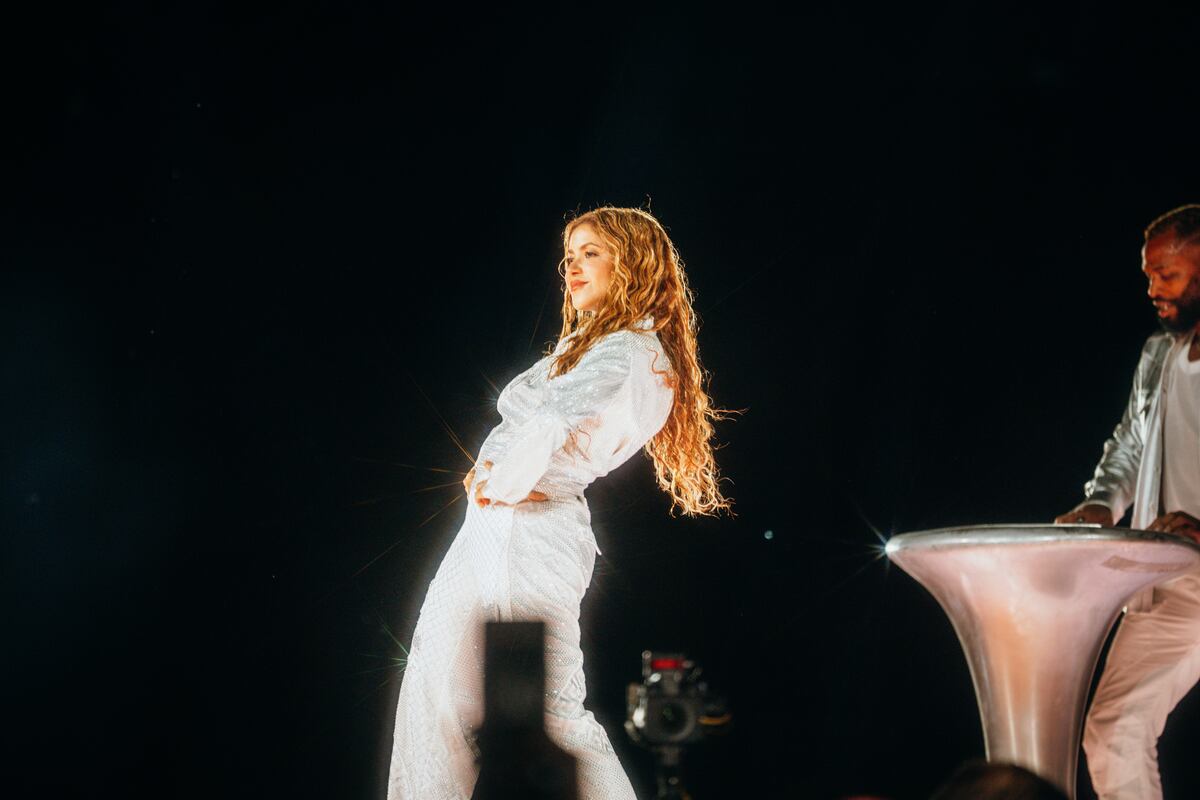 Shakira en Vélez, 2025. (Fénix Entertainment/ San Sacristan)