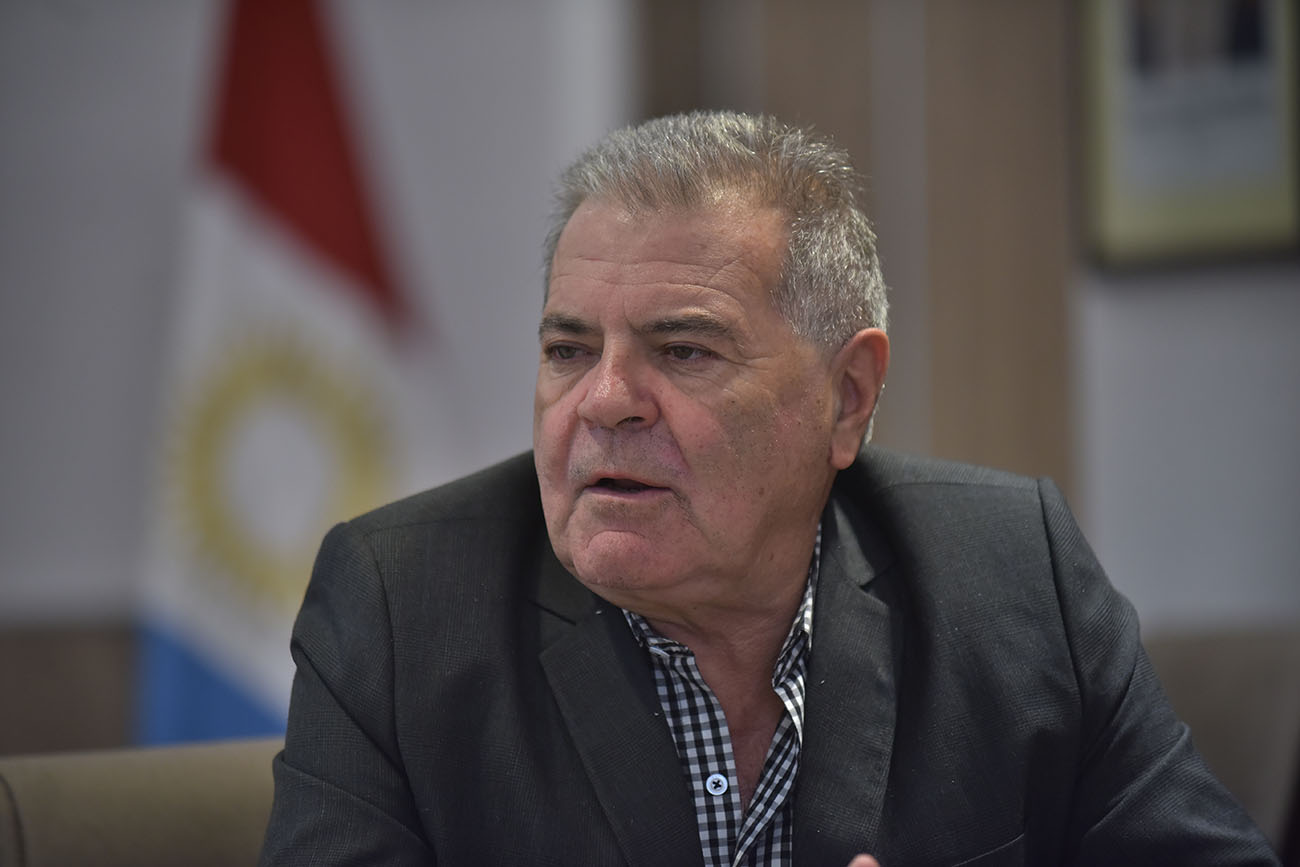 El ministro de Bioagroindustria, Sergio Busso. ( Ramiro Pereyra /La Voz)