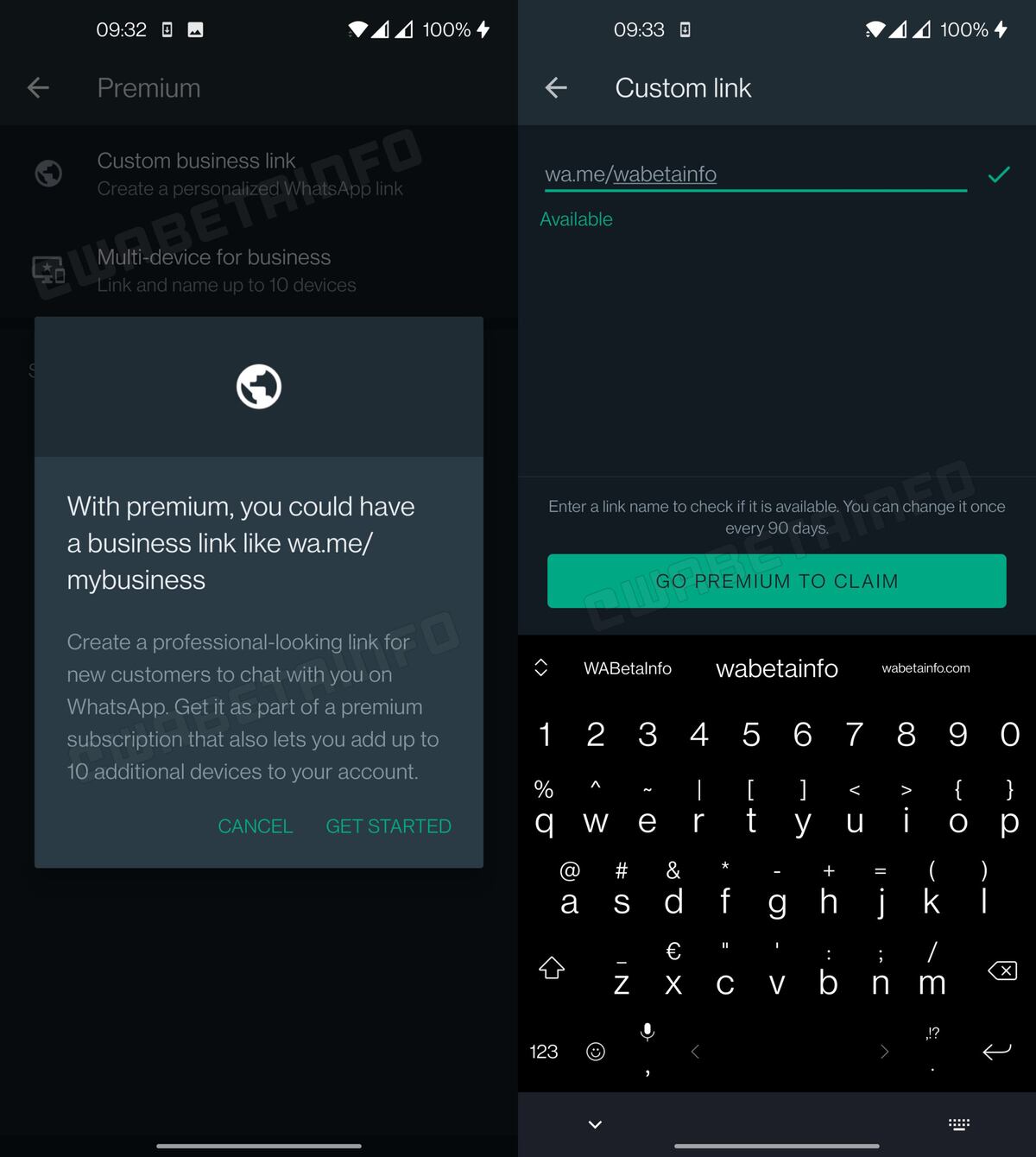 WhatsApp Premium. (https://wabetainfo.com/)