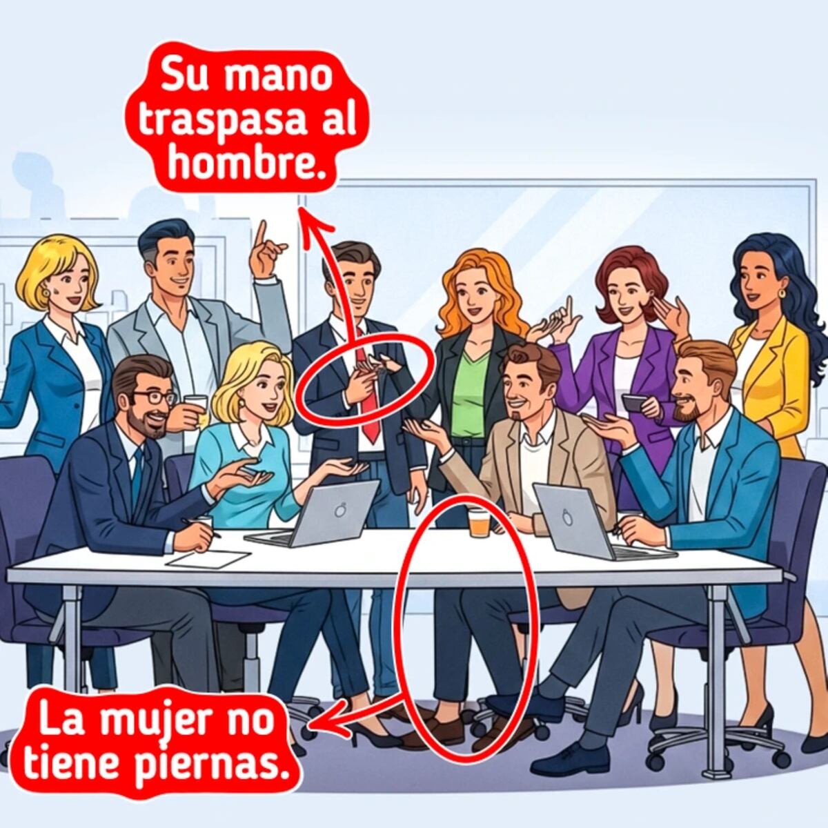 La solución del acertijo visual.