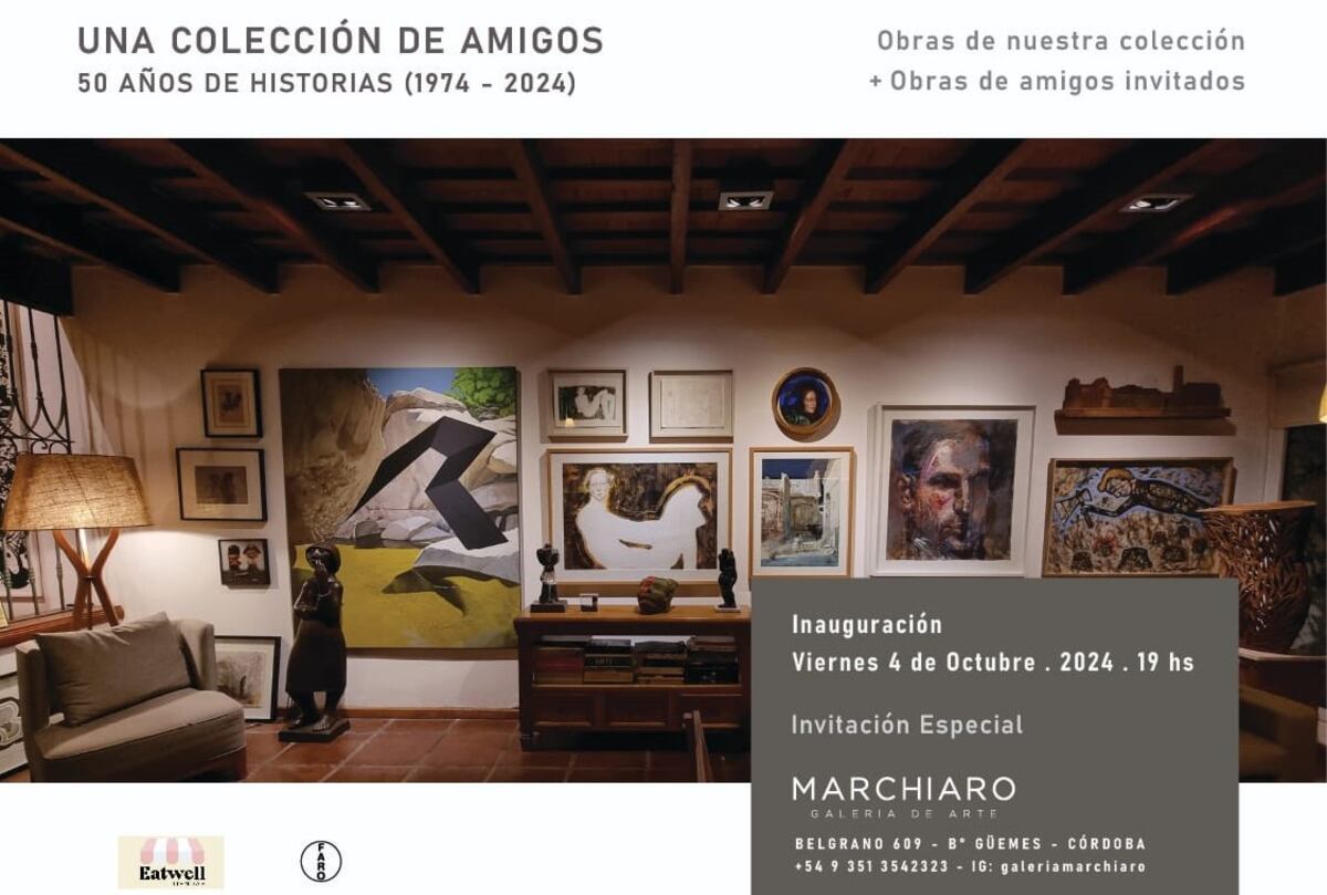 50 años de historia: la colección que representa la casa de los dueños de la galería.