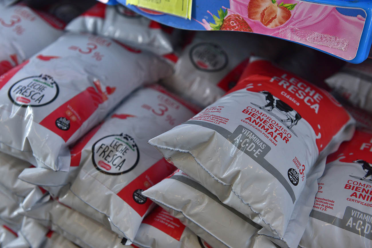 Lacteos Productos de almacen de la canasta ( Ramiro Pereyra / La Voz)