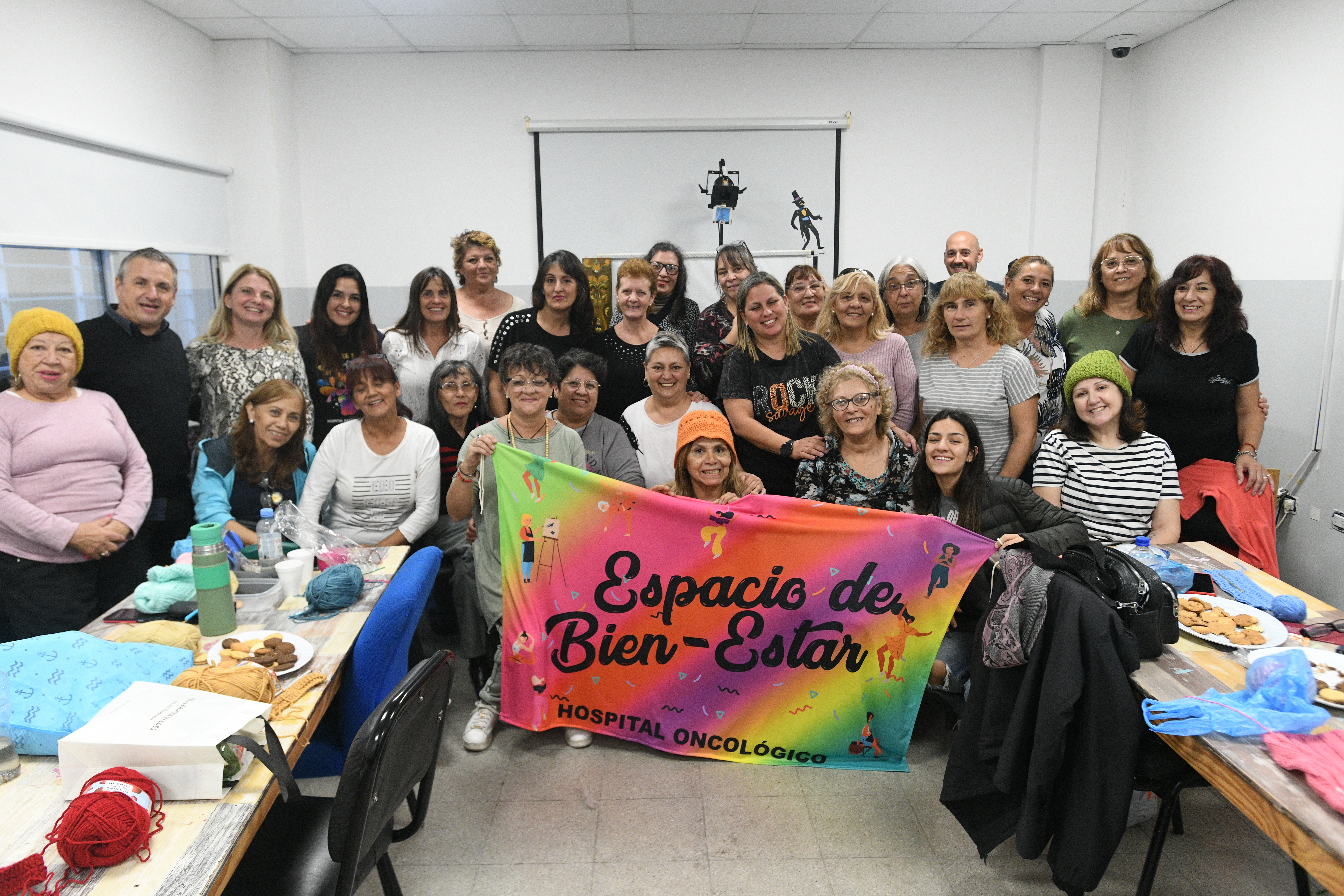 Espacio de "Bien-estar" en el Hospital Oncológico de Córdoba. (Javier Ferreyra/La Voz)