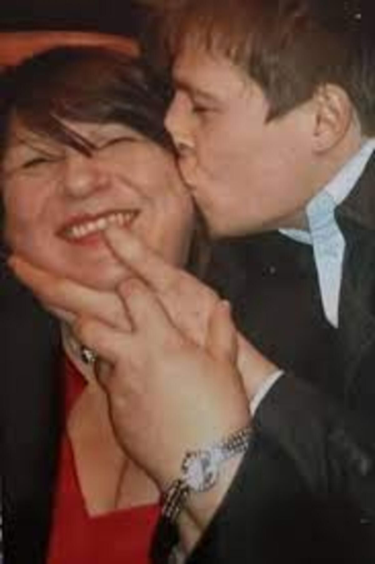Gary Anderson y su madre