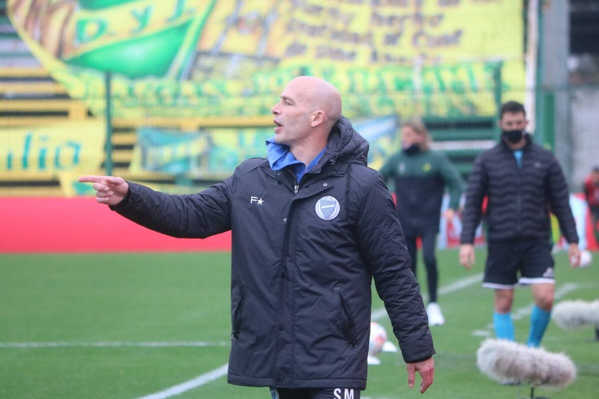 Sebastián Méndez en su paso por Godoy Cruz.