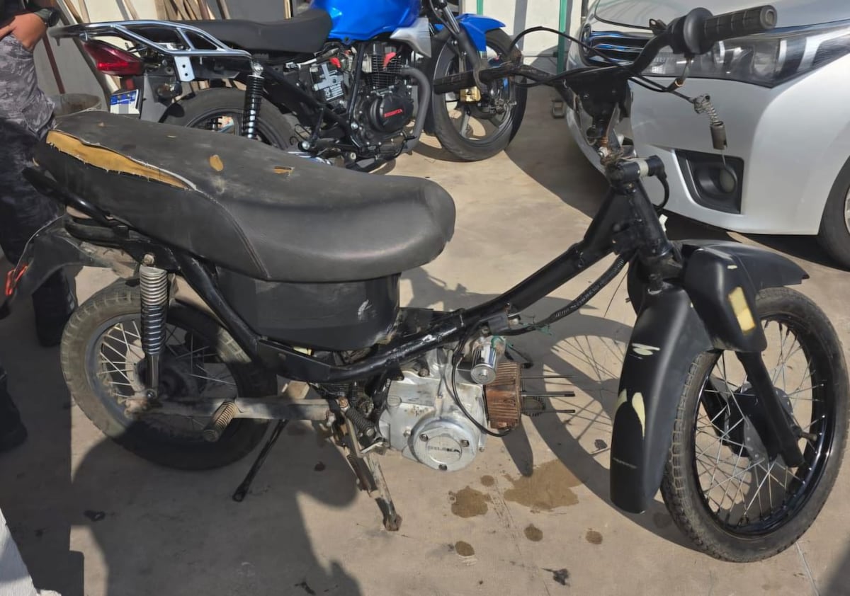 Procedimiento. La Policía secuestro dos motocicletas vinculadas al ilícito. (Policía de Córdoba)
