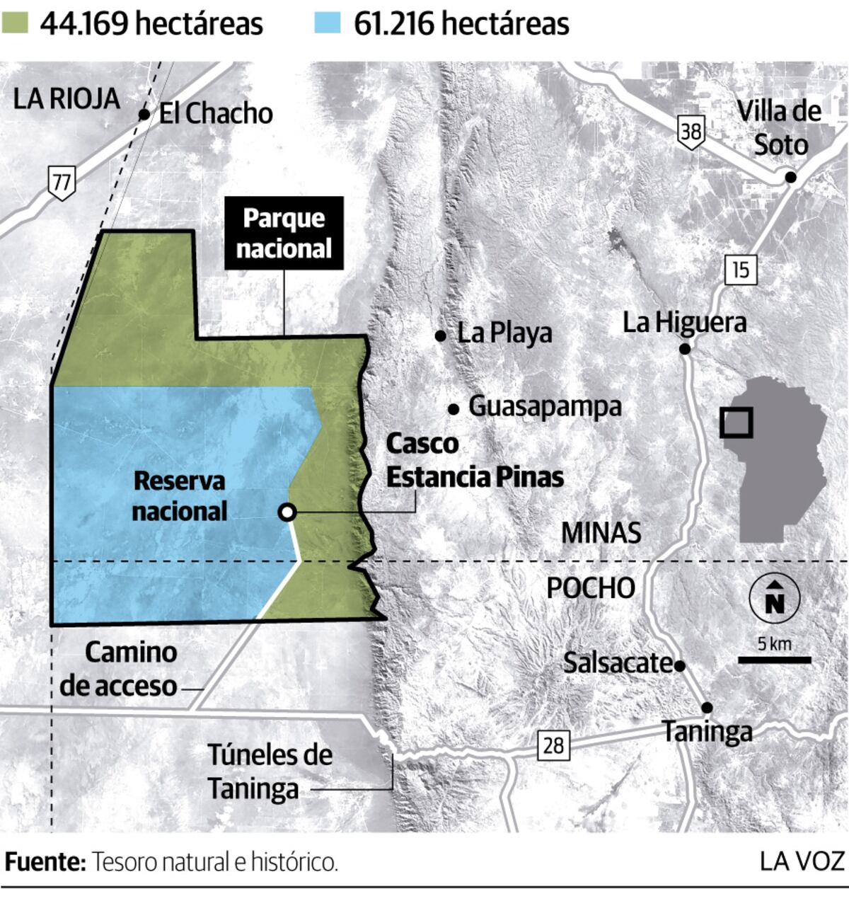 Infografía: Parque Nacional Pinas