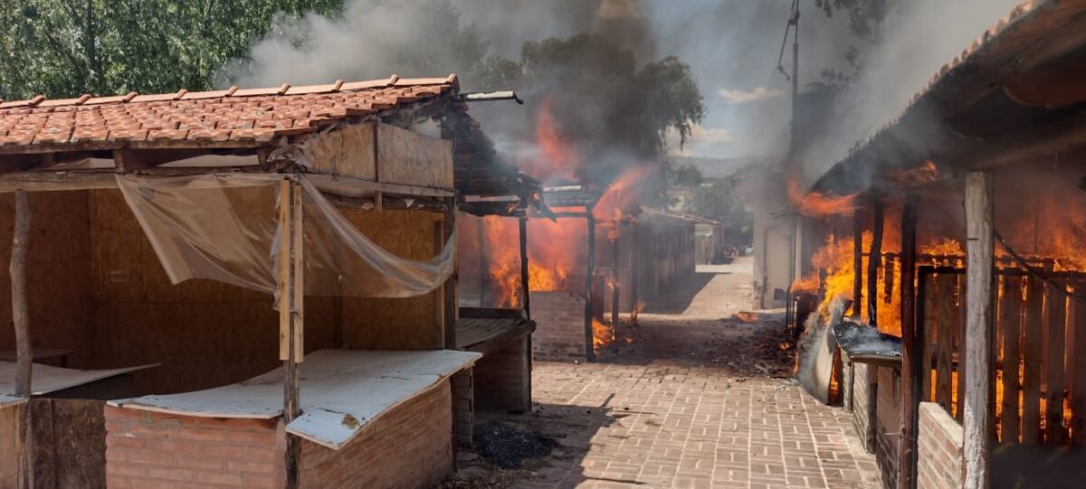 Incendio. (Policía)