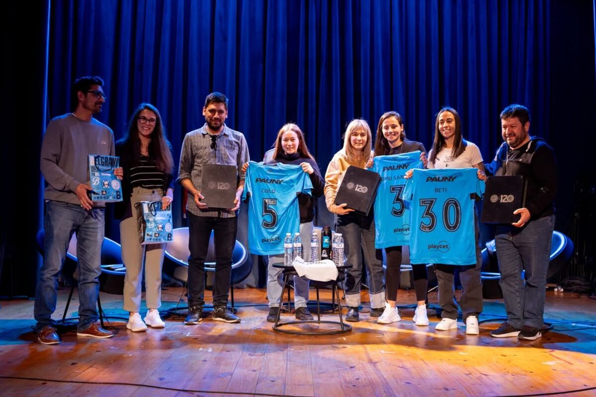 Evento de Belgrano en el mes de la futbolista argentina. (Prensa Belgrano)