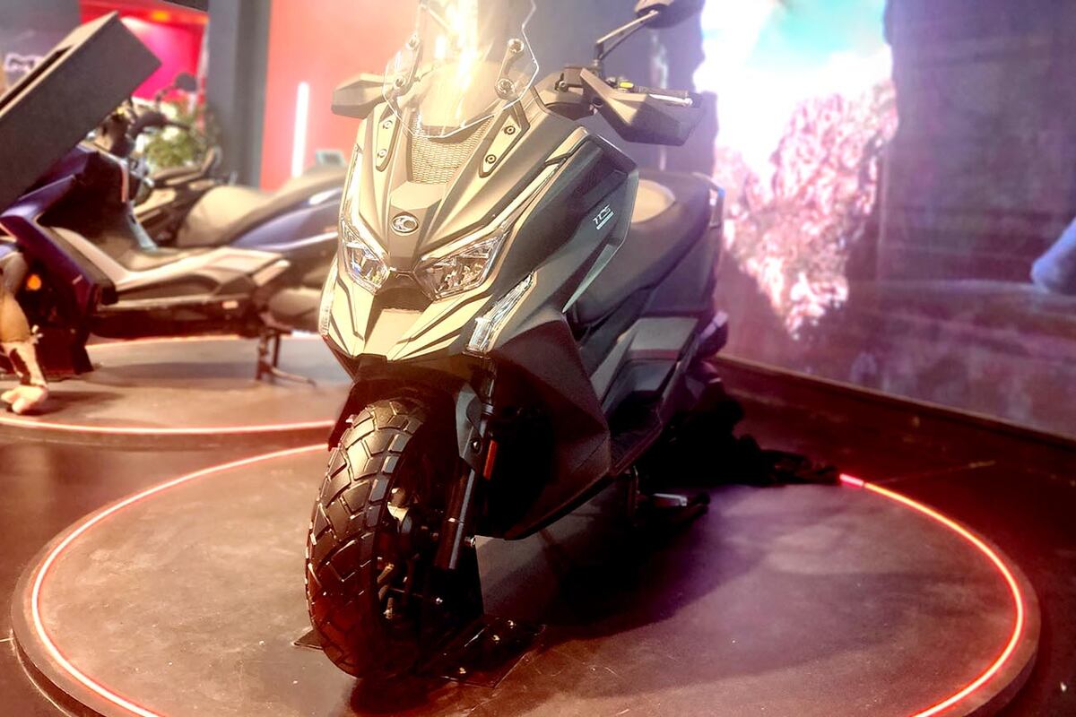 El Kymco DT-X 350 es la gran apuesta de la marca referente en scooters.