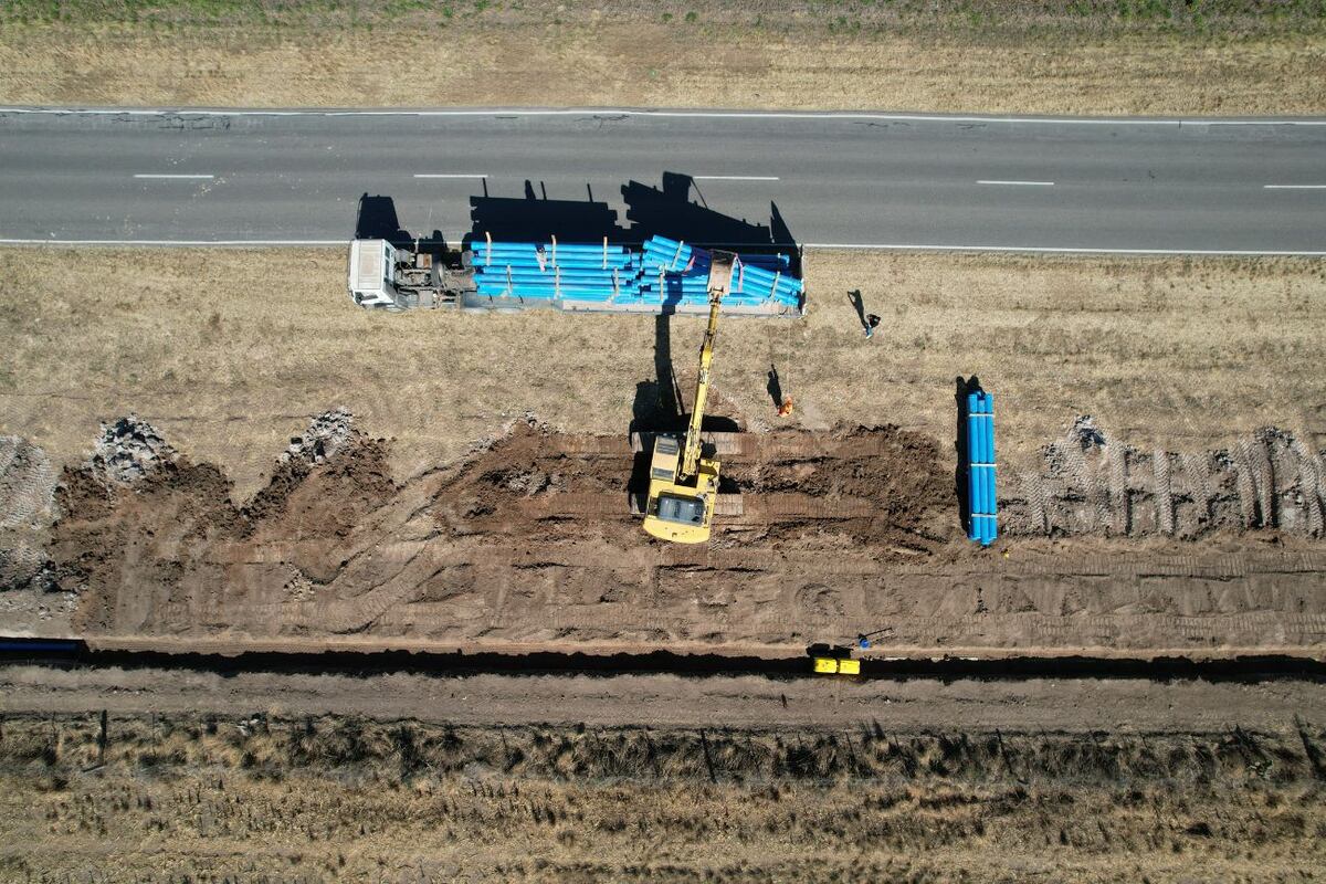 En Altos de Chipión, la obra aporta nuevas perforaciones en el extremo de línea.