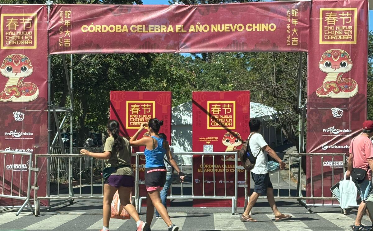 Parque Las Tejas. Se celebra por primera vez en Córdoba el Año Nuevo Chino (Gobierno de Córdoba).