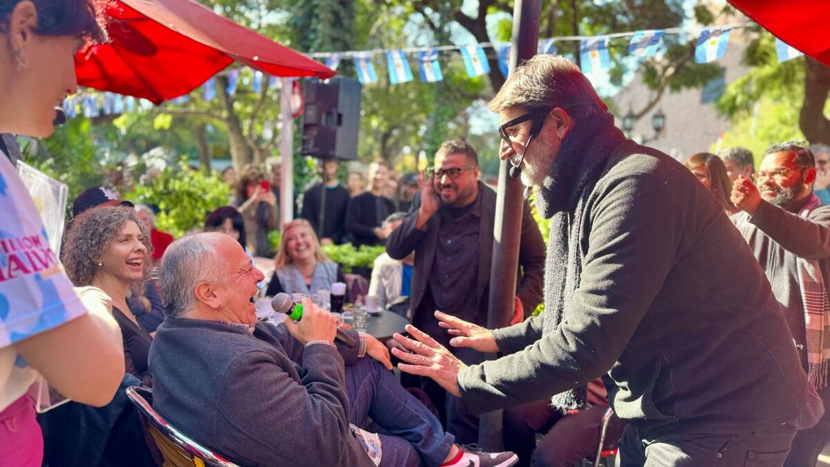 "El flaco" Pailos en el comienzo del Festival Pensar con Humor. (Foto: Prensa)