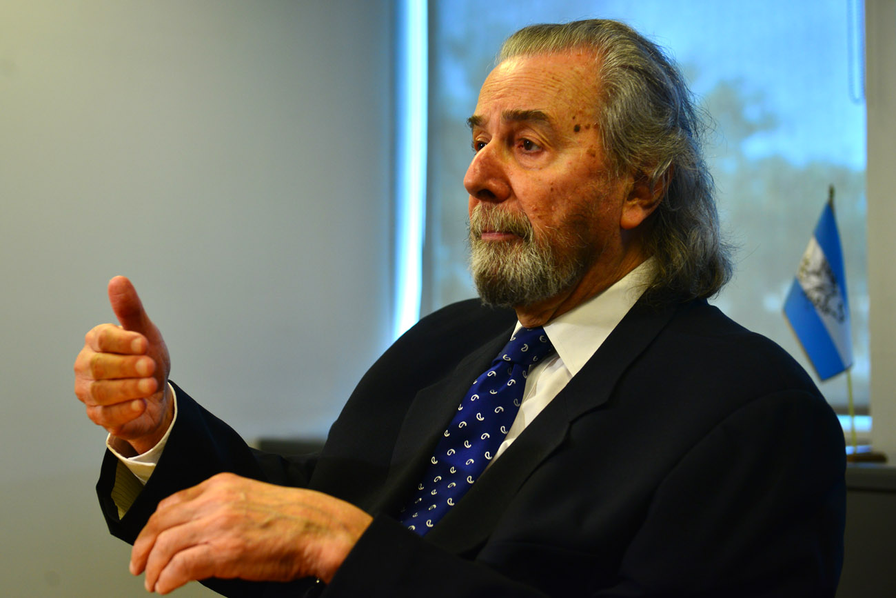 Juan Carlos Maqueda, ex juex de la Corte Suprema de Justicia. (Nicolás Bravo / La Voz)