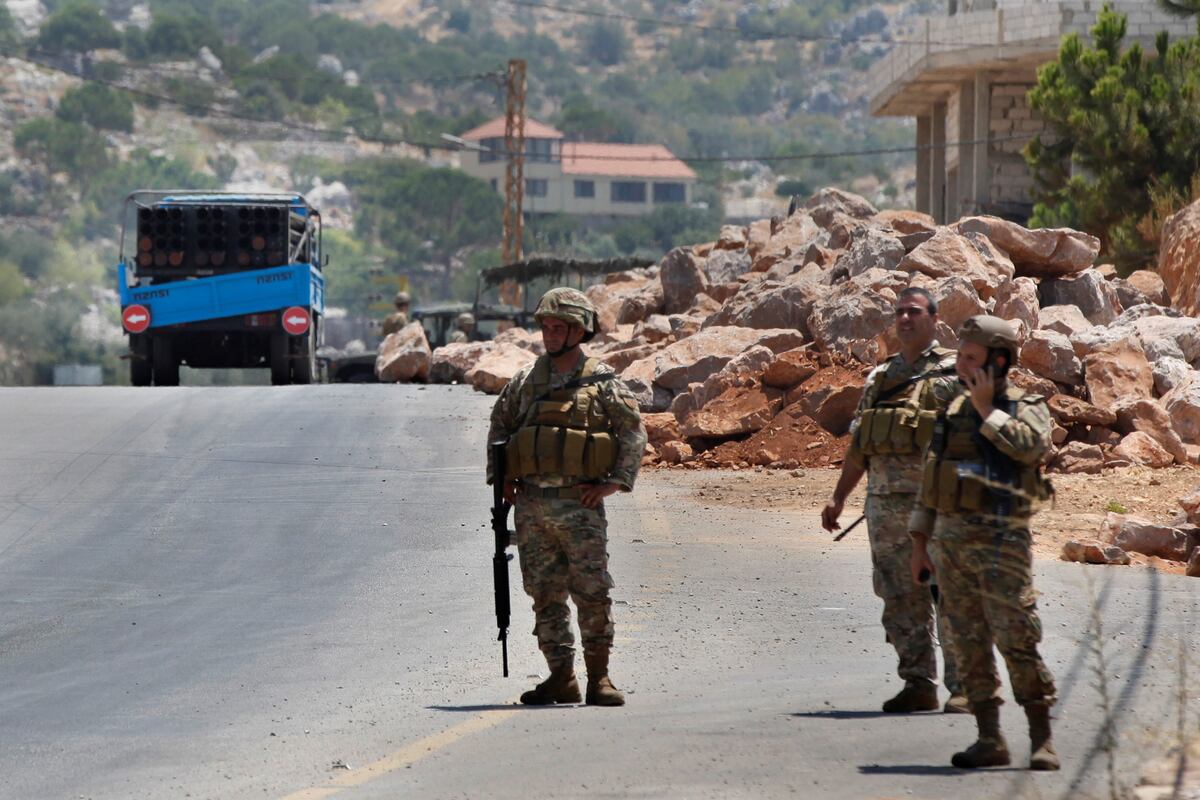Tensión en la frontera entre Israel y Líbano. (AP)
