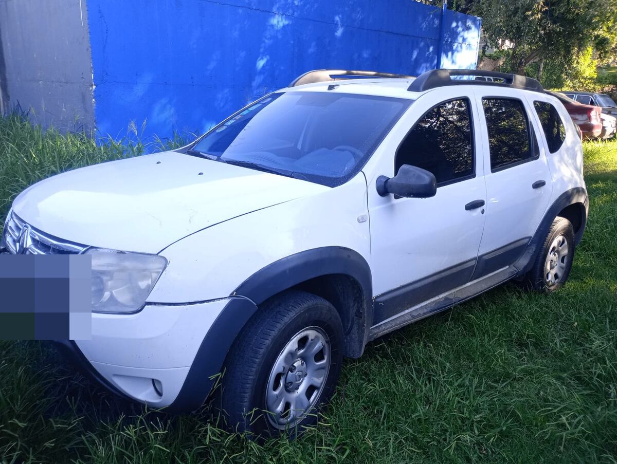 Camioneta. (Policía)