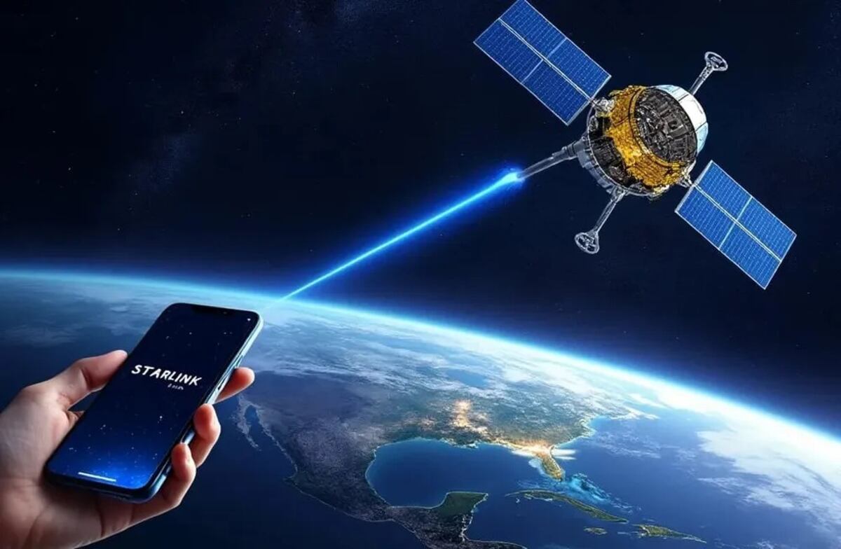 Starlink en el celular: así funciona la tecnología que permite conectarse al satélite sin antenas.