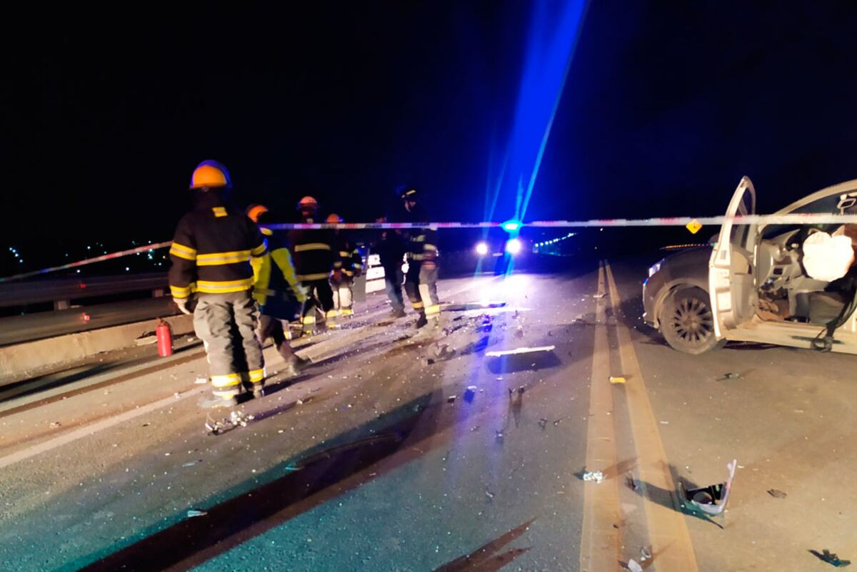 El accidente ocurrió sobre la ruta 14. (El Diario de Carlos Paz)