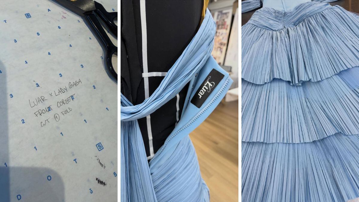 El vestido de Lady Gaga fue un guiño a los trajes de salón que usaban las mujeres de época en el Caribe.