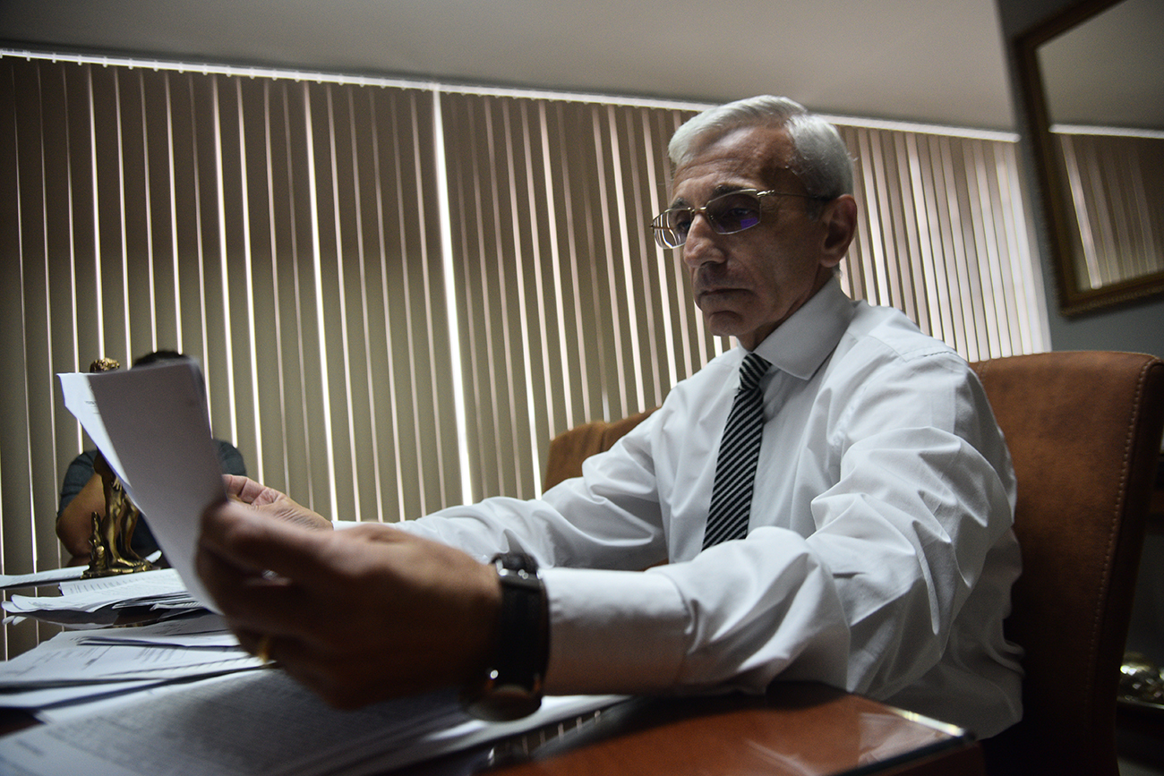 Querellante. Carlos Nayi actuará como acusador privado, en representación de la madre y el padre de Luana Ludueña. (Pedro Castillo)