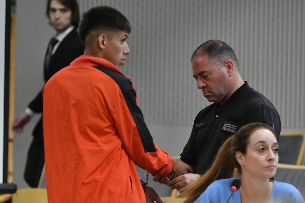 Brian Nicolás Valdez (20) fue condenado a 11 años de cárcel por el crimen de su madre, ocurrido en General Cabrera. (Tomy Fragueiro)