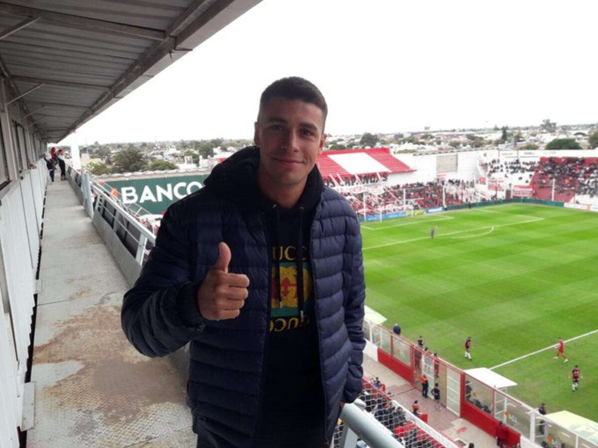 Mateo García siempre cerca de su querido Instituto.