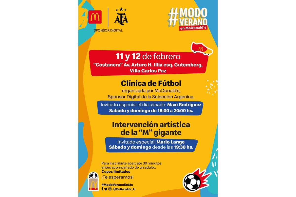 Clínica de Fútbol McDonald´s